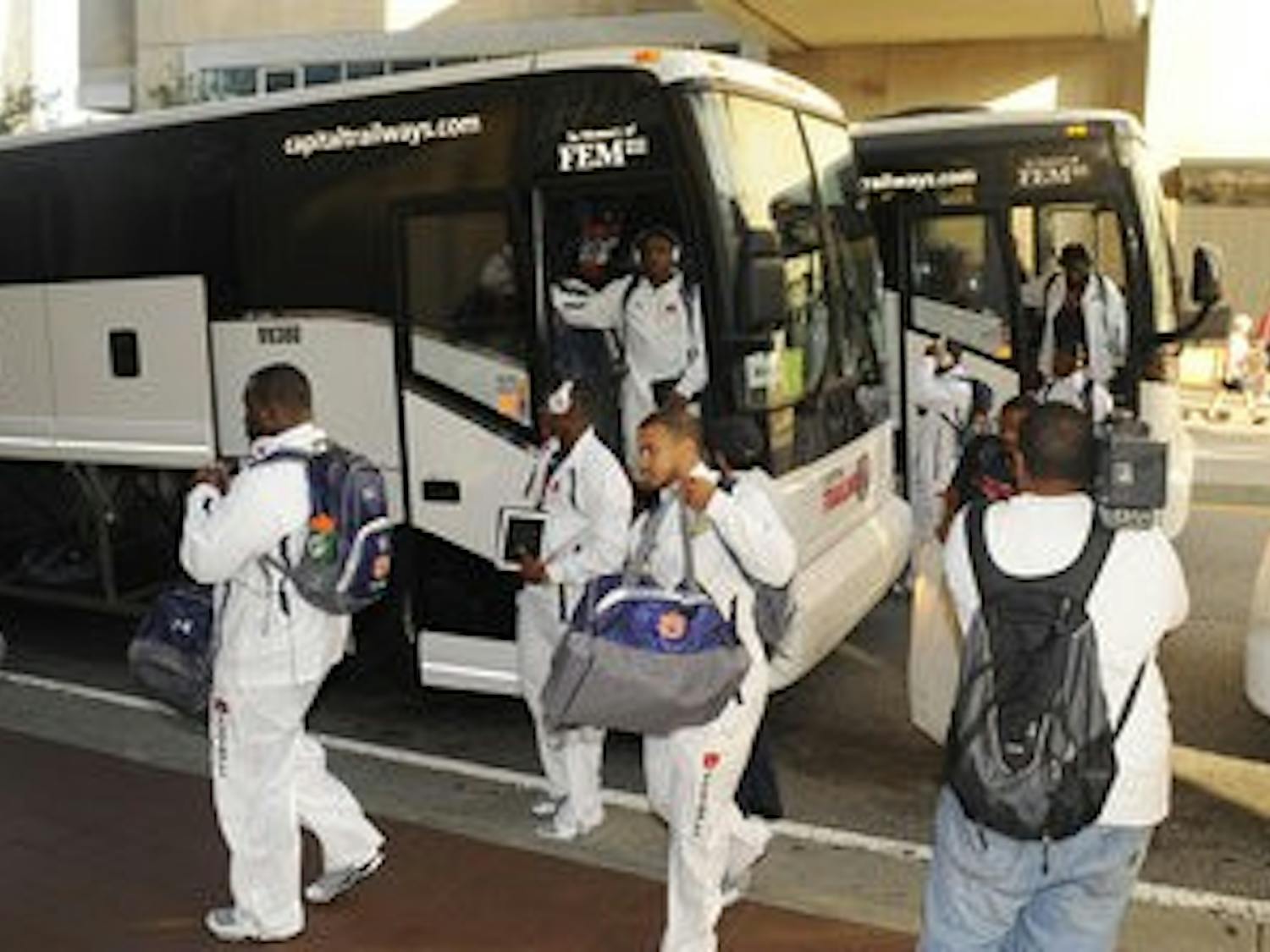 Auburn arrives in Atlanta to take on Clemson on Friday, August 31, 2012 in Atlanta, GA.
(Courtesy of Todd Van Emst)