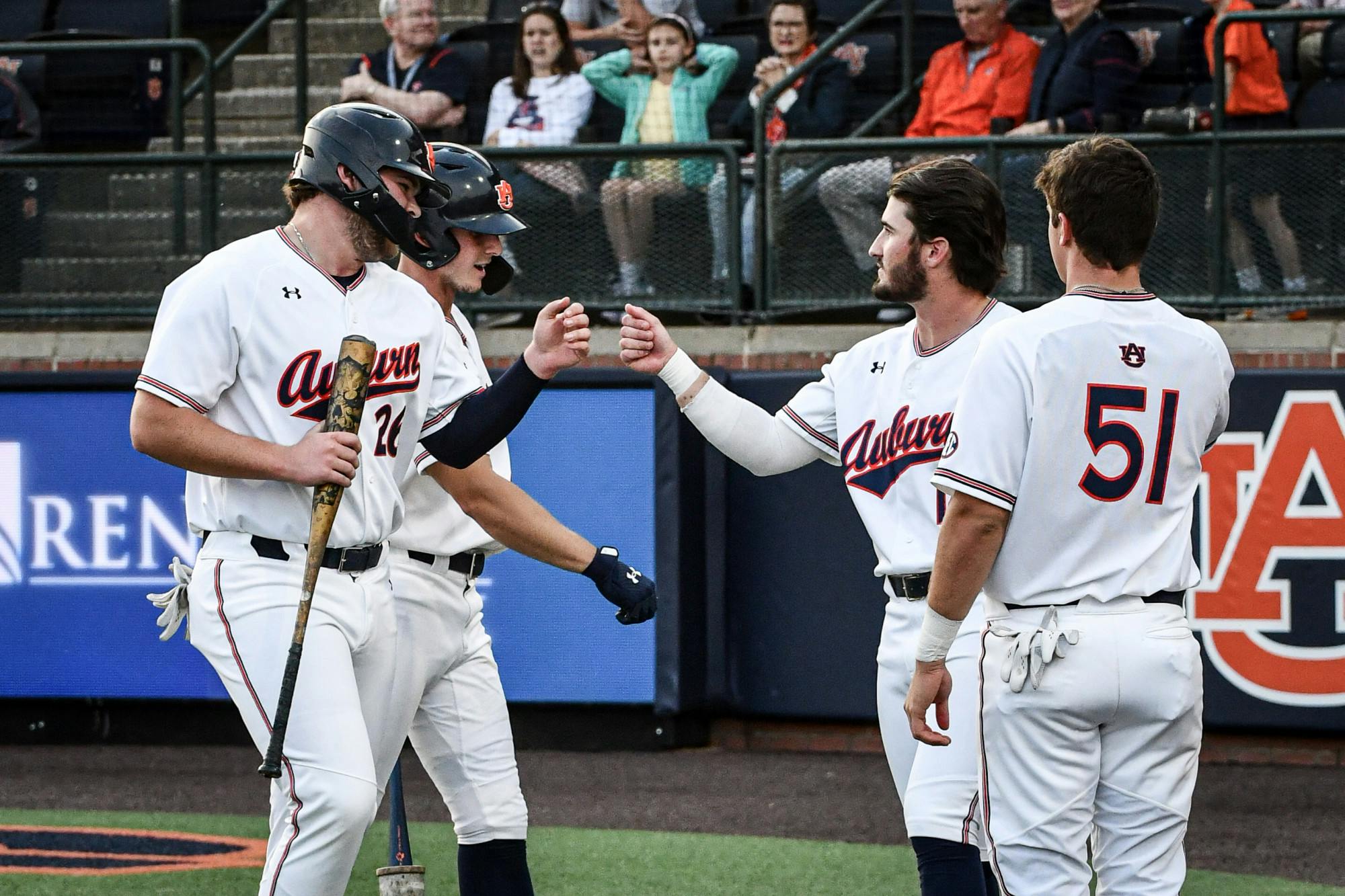 03/28 Baseball: Auburn vs North Alabama
