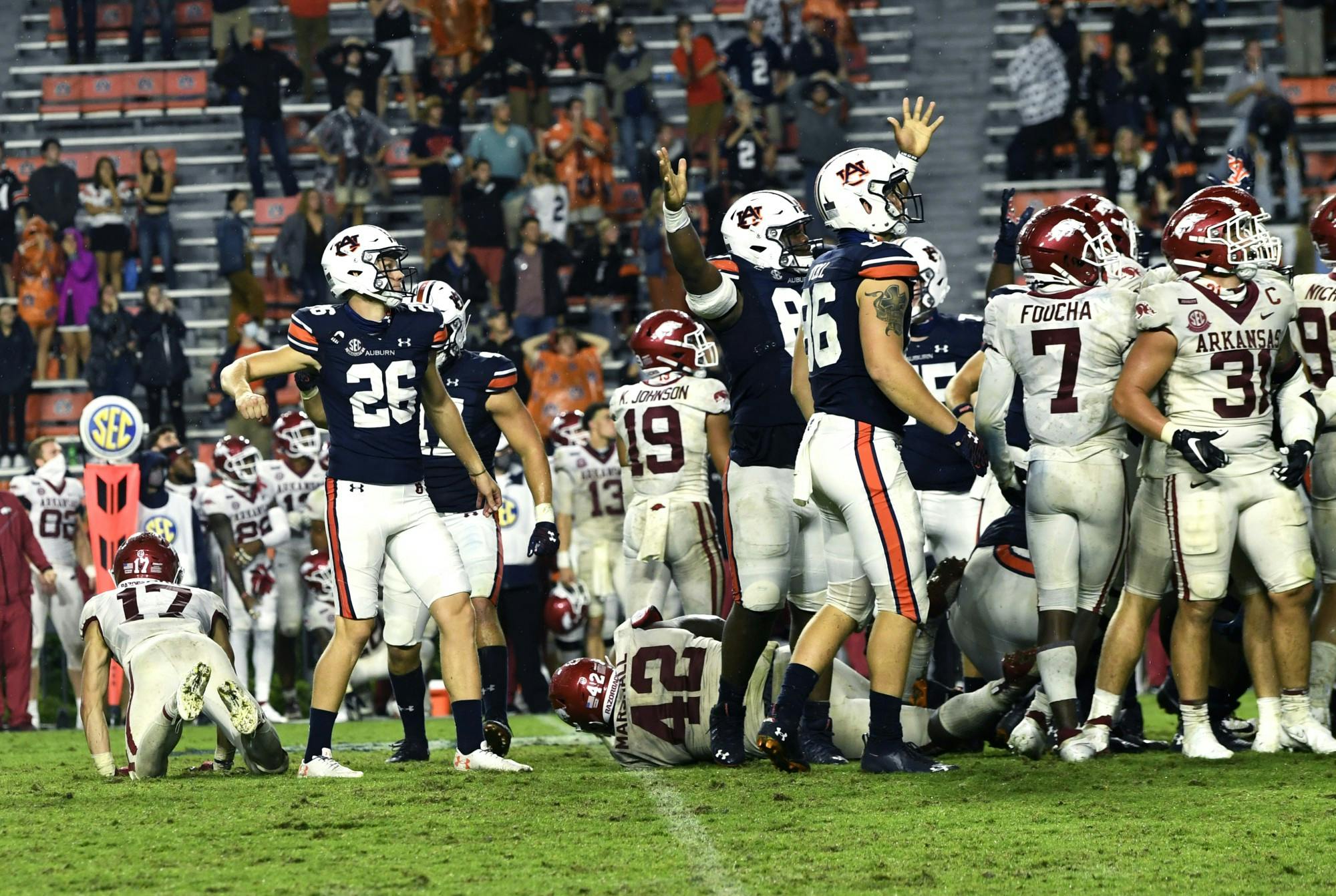 Auburn vs Arkansas