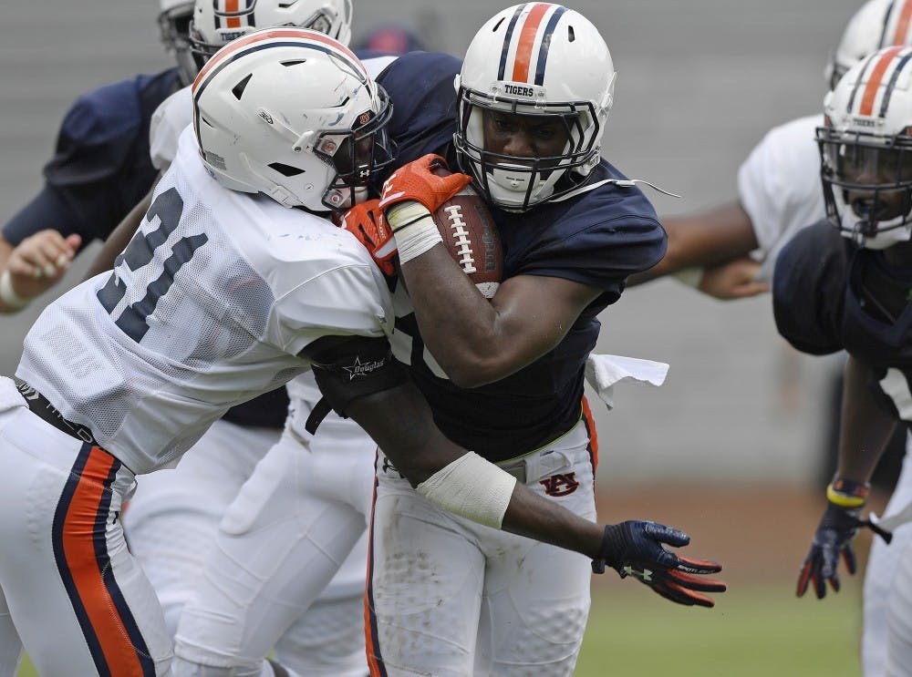Auburn football scrimmage