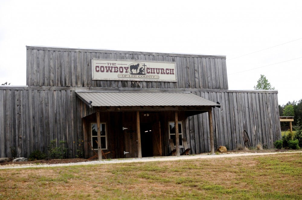 The Cowboy Church is on Highway 280 in Waverly, Ala. 