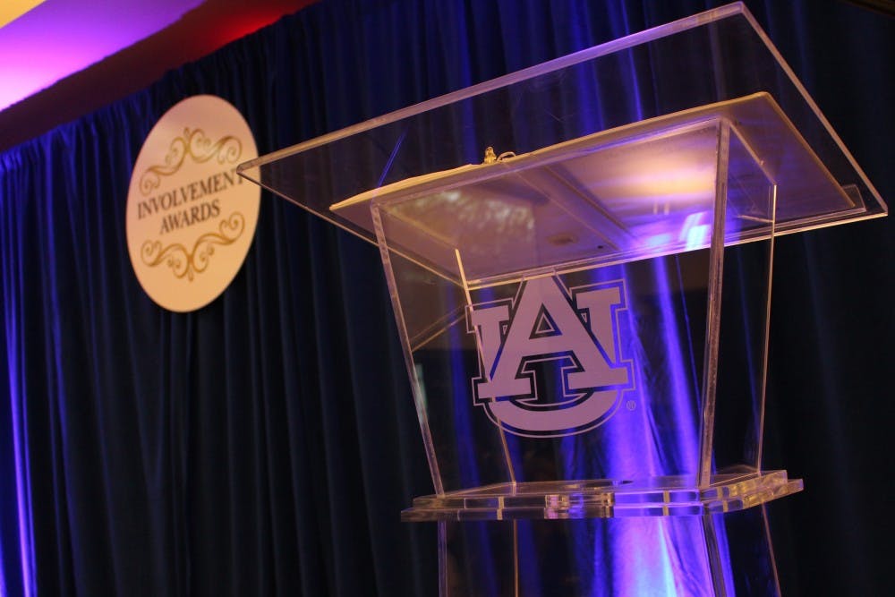 The Involvement Awards are an annual ceremony honoring exceptional organizations, and were held on Tuesday, Apr. 17, 2017 in Auburn, Ala.