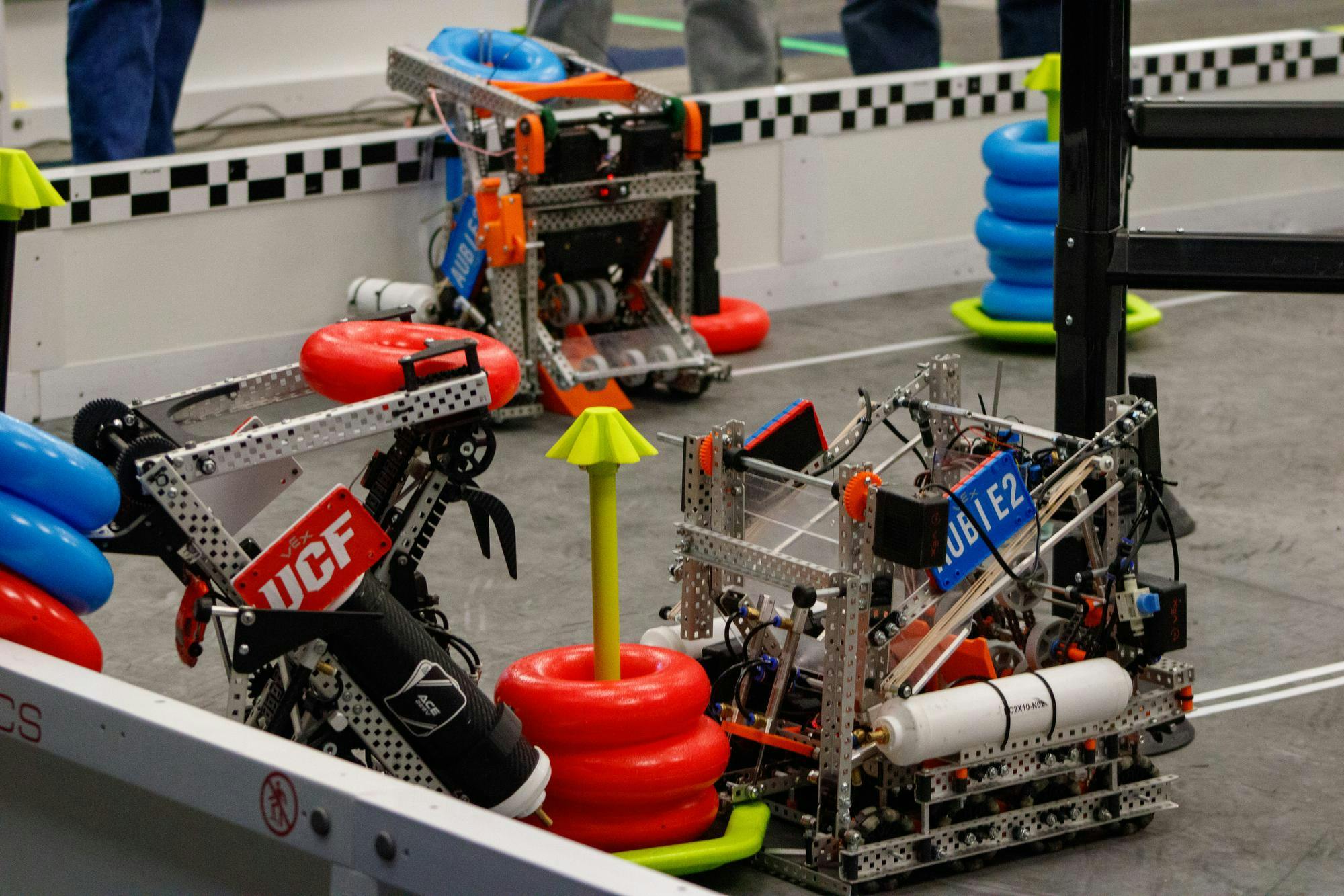 Auburn Robotics Club competing at VEX U 2025. Contributed by Diane Pham.