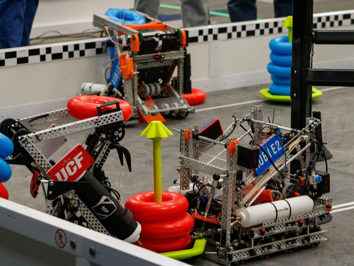 Auburn Robotics Club competing at VEX U 2025. Contributed by Diane Pham.