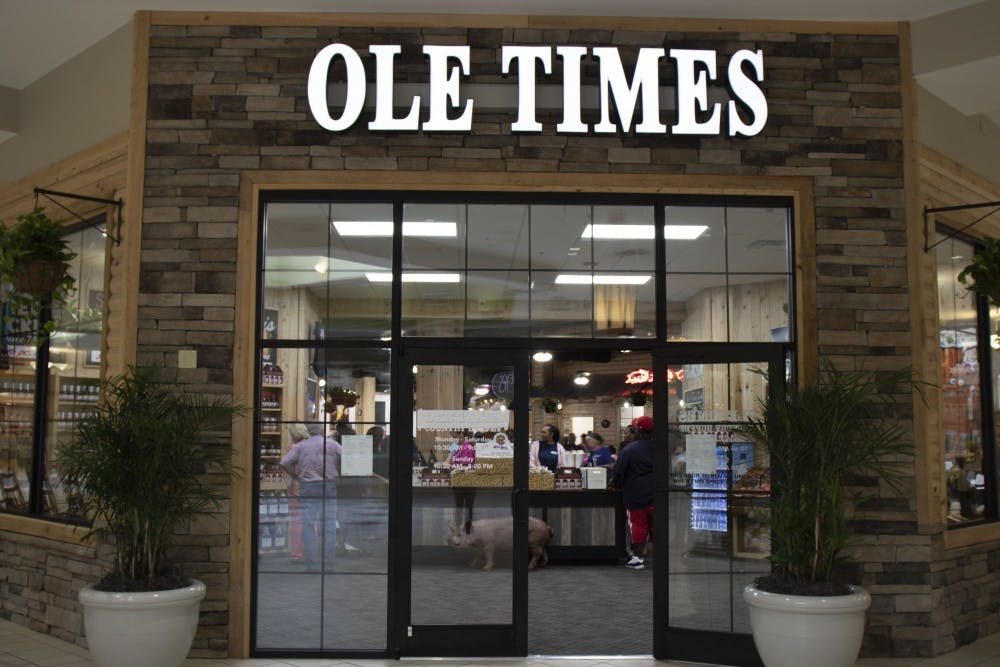 Ole Times Country Buffet open in Auburn Mall on Sept. 14, 2018 in Auburn, Ala. 