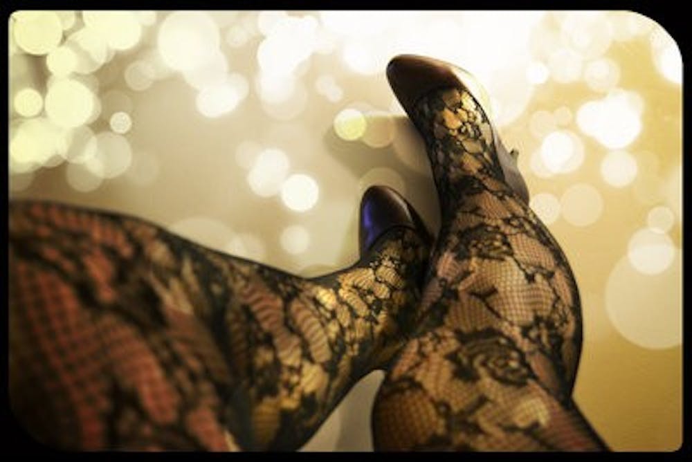 Patterned and colorful tights add flair to many outfits. (Raye May / ASSOCIATE INTRIGUE EDITOR)