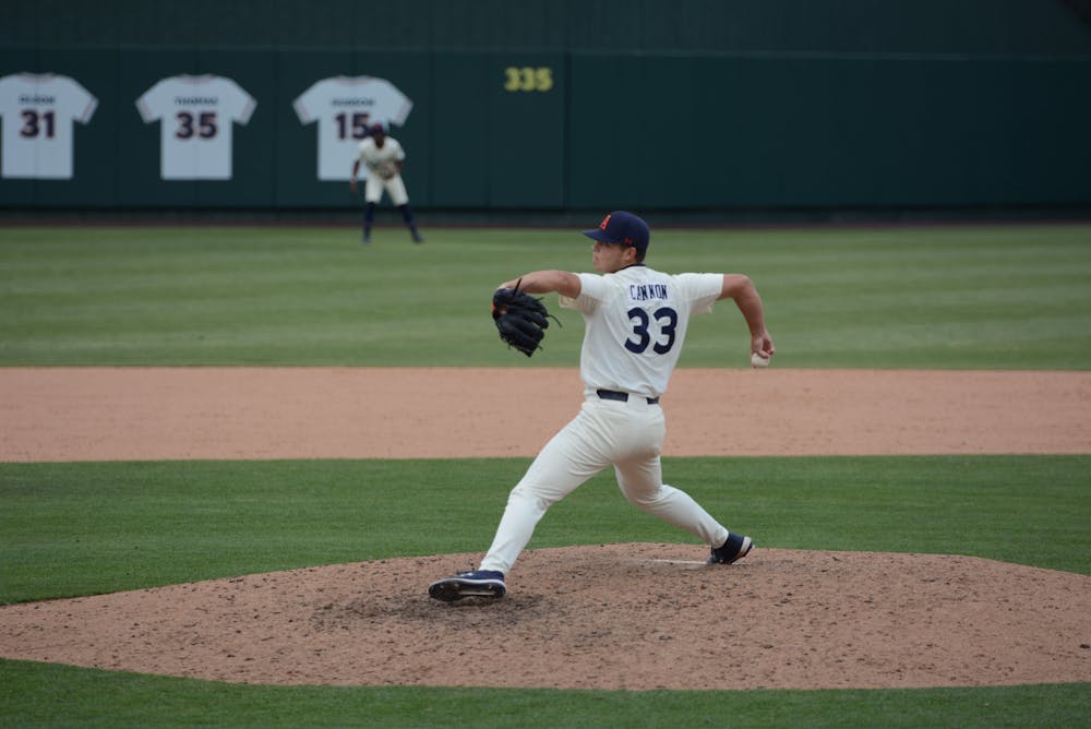 <p>Will Cannon enters the game for Auburn, recording the final five outs on the the way to the team's sweep of Missouri.</p>