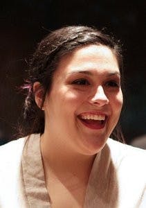 Rachel Pair, junior in musical theatre, auditioned for Guarding Gold Street, Lysistrata and Nickeled and Dimed. (Rebecca Croomes / PHOTO EDITOR)