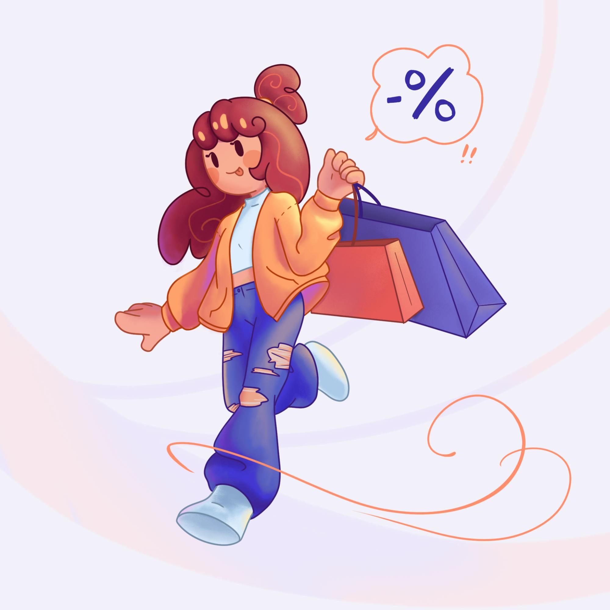 "Do Auburn students shop for Black Friday?" graphic