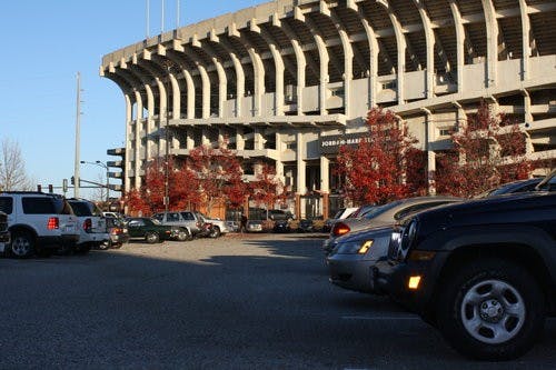 The issue for most students isn't the number of parking spots: it's the convenience, or lack there of. (Lance Davis / WRITER)
