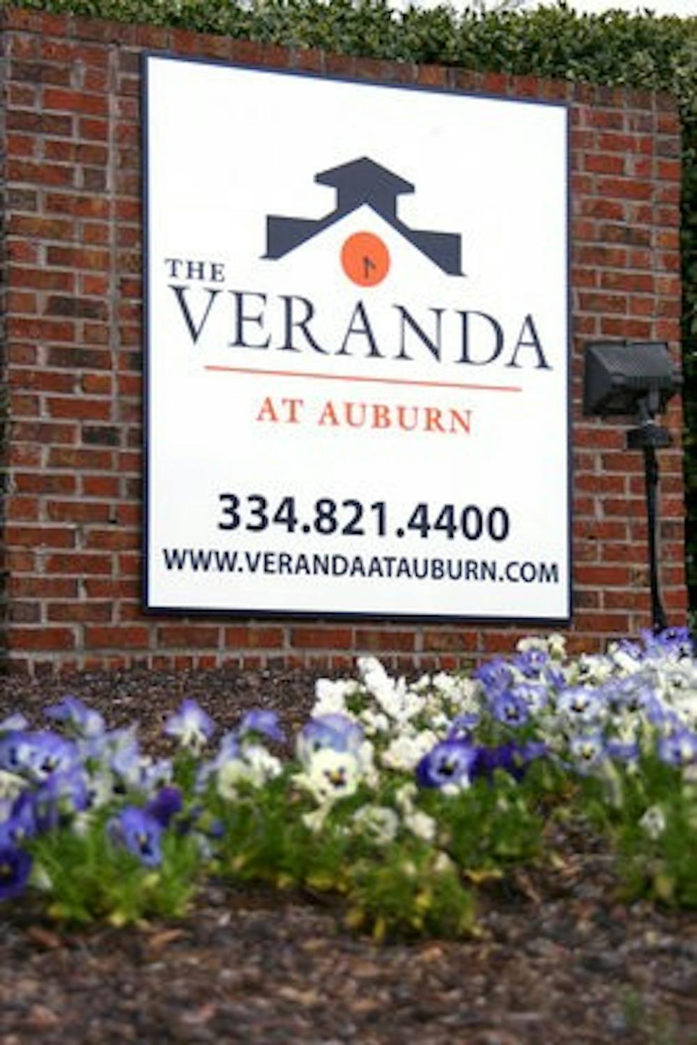 Auburn Crossing on Wire Road has received renovations and has been renamed The Veranda at Auburn. (Rebekah Weaver / ASSISTANT PHOTO EDITOR)