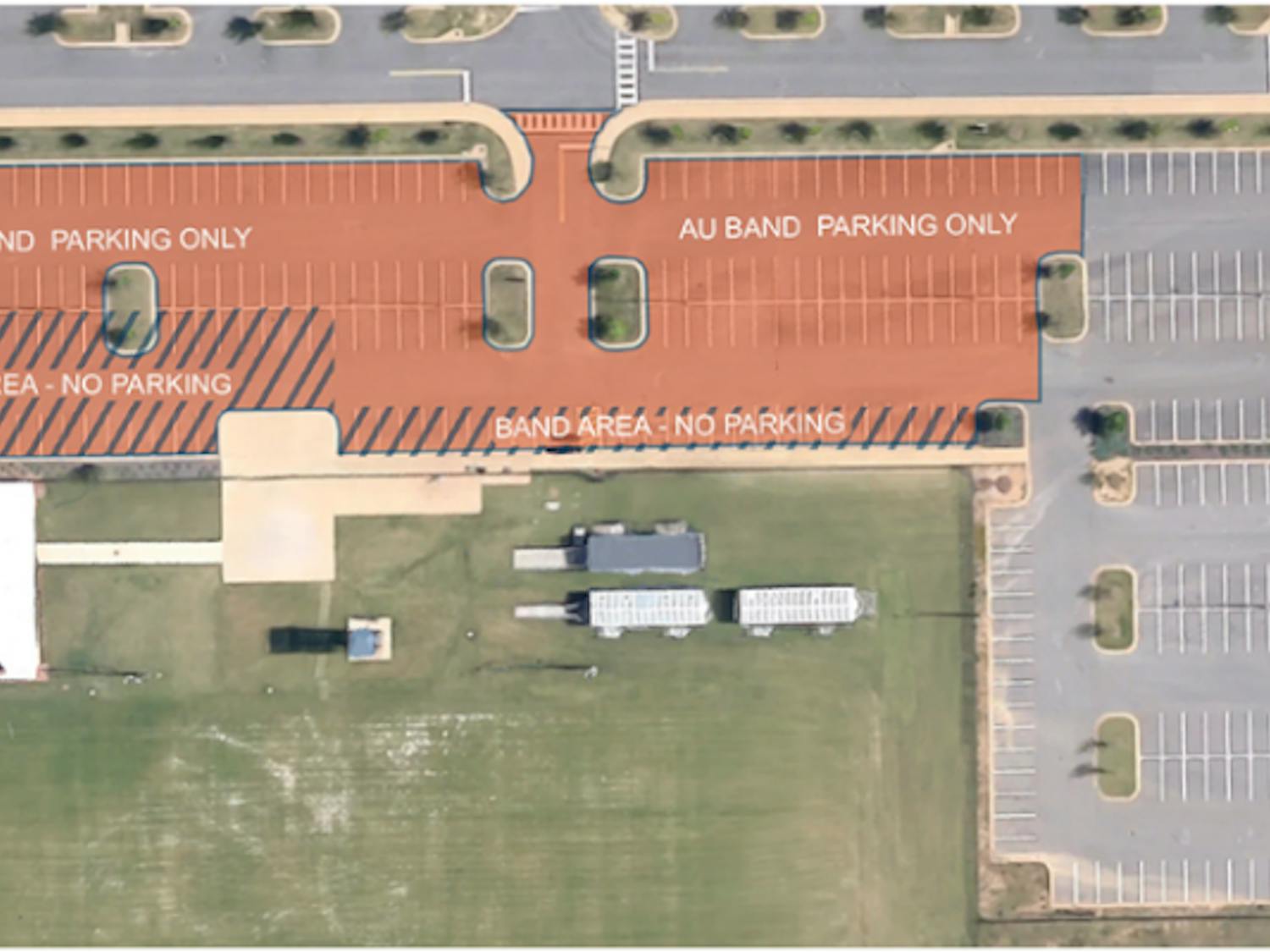 The renovations to the complex will affect&nbsp;RO and C Zones adjacent to Band Practice Complex.
