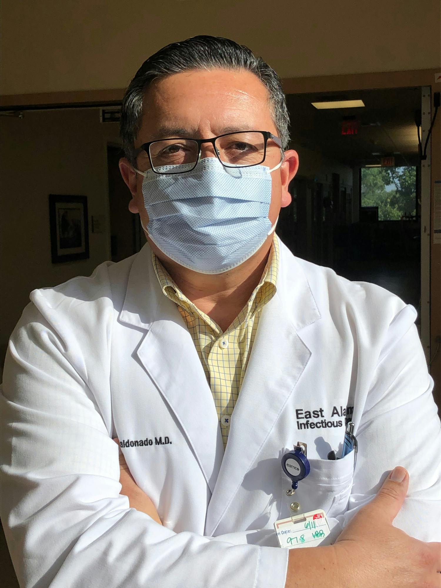 Ricardo Maldonado, M.D. (EAMC infectious diseases specialist).JPG