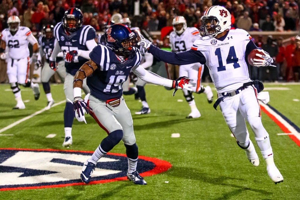 Auburn Football at Ole Miss