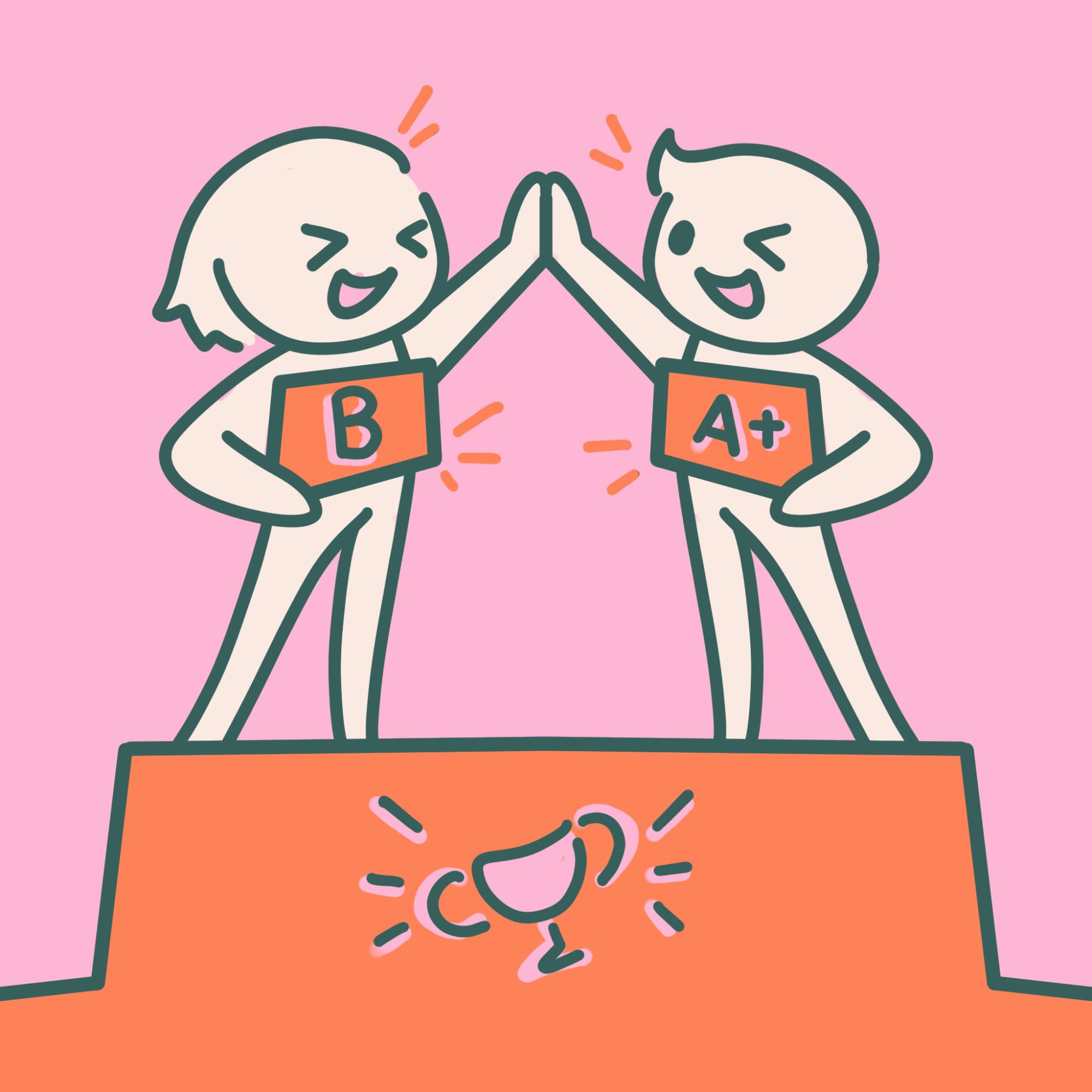 high gpa is overrated graphic