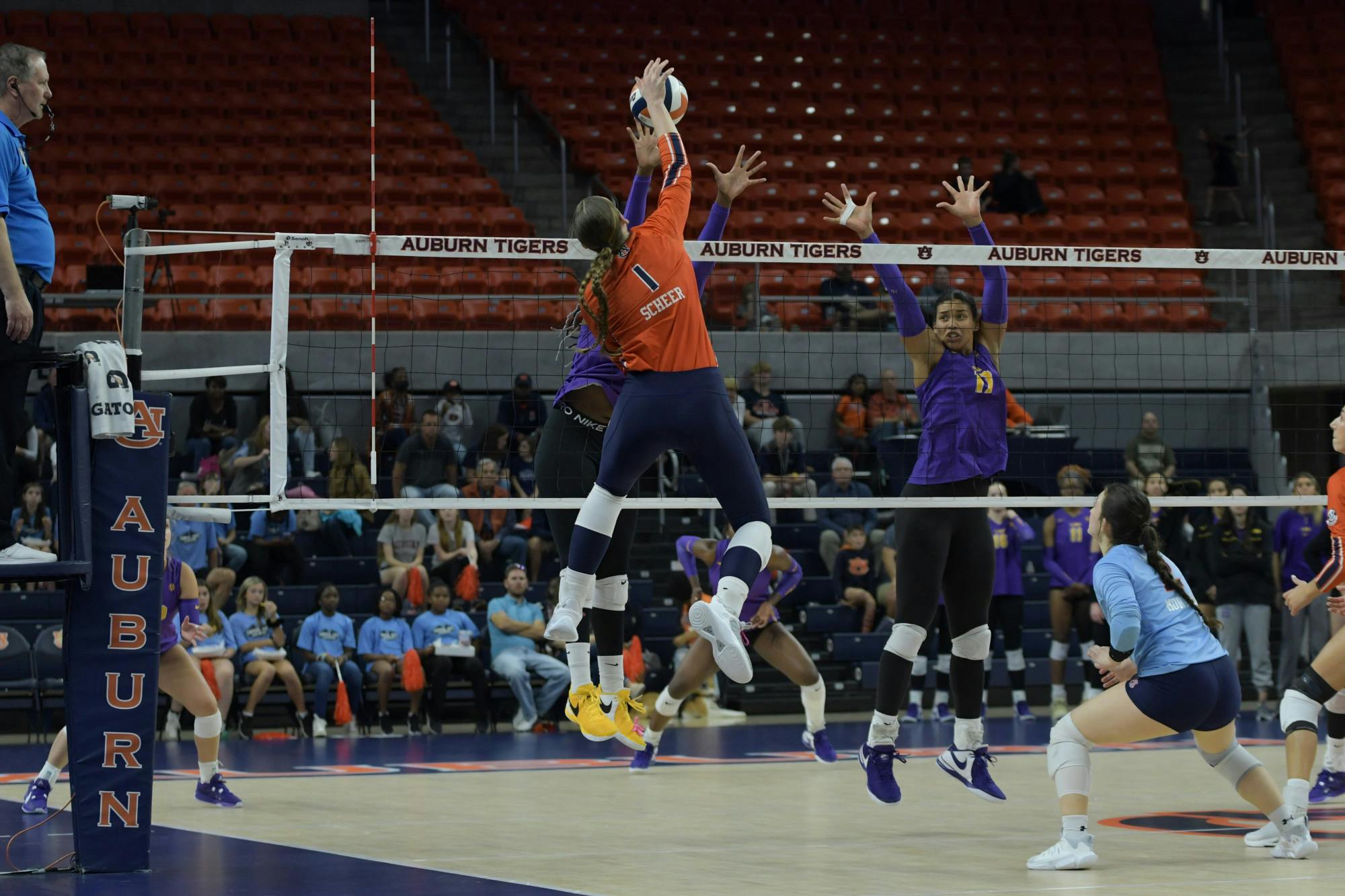 Madison Scheer vs LSU