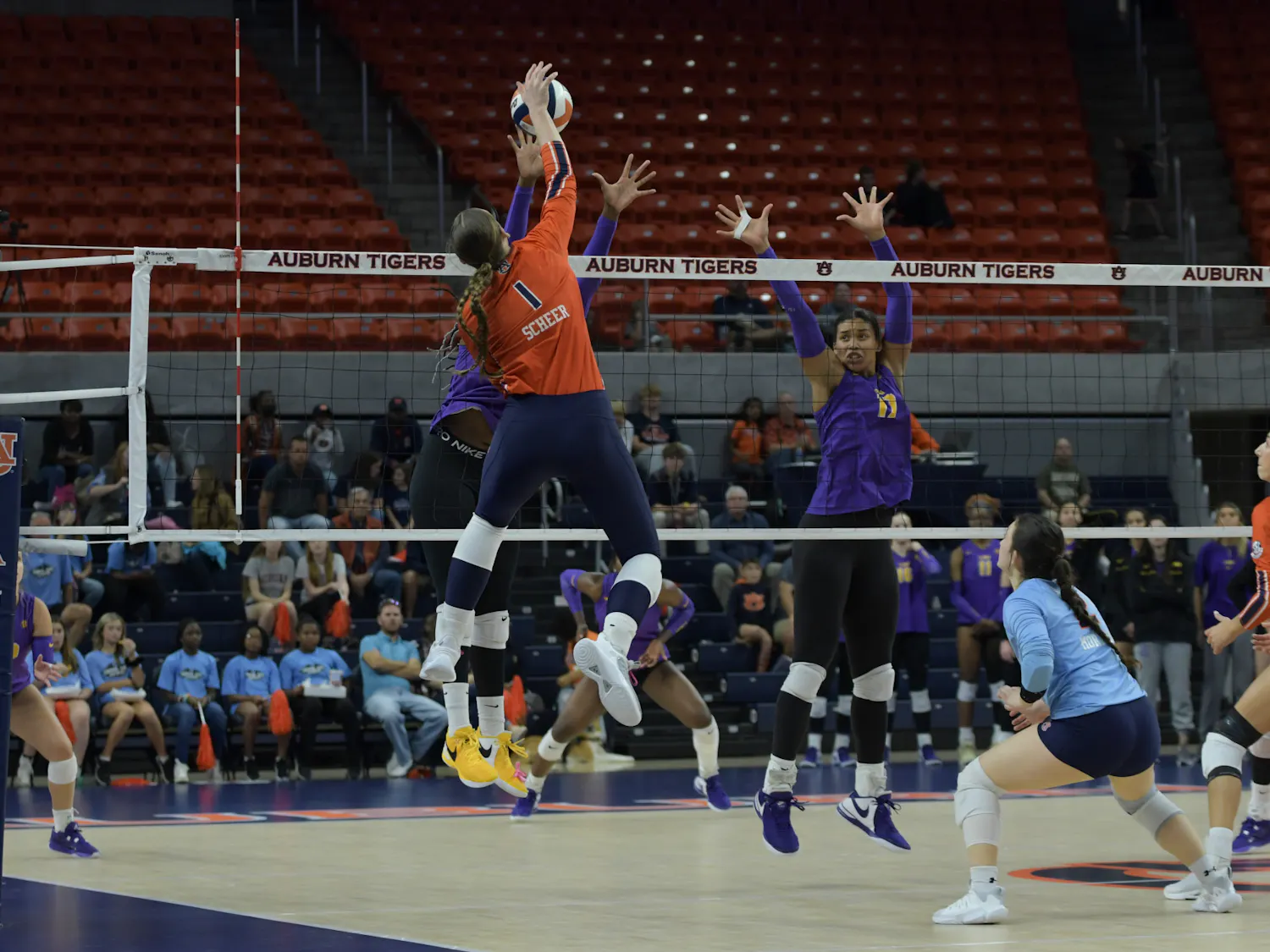 Madison Scheer vs LSU