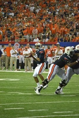 Kiehl Frazier during the Clemson game on Sept. 1