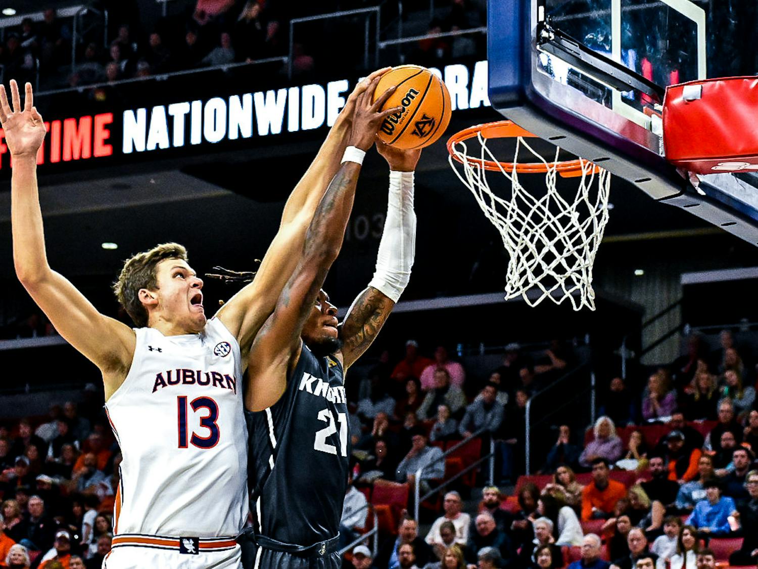 Walker Kessler MBB Block vs UCF