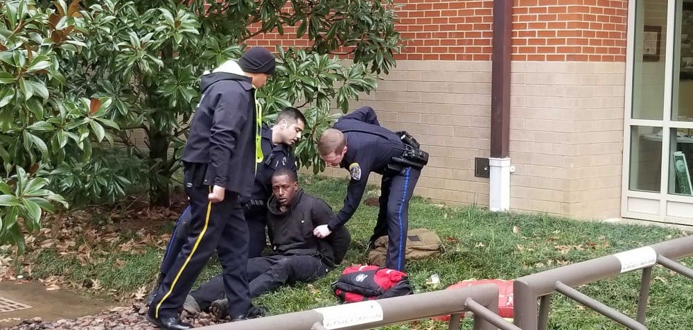 Police student center Jan. 24