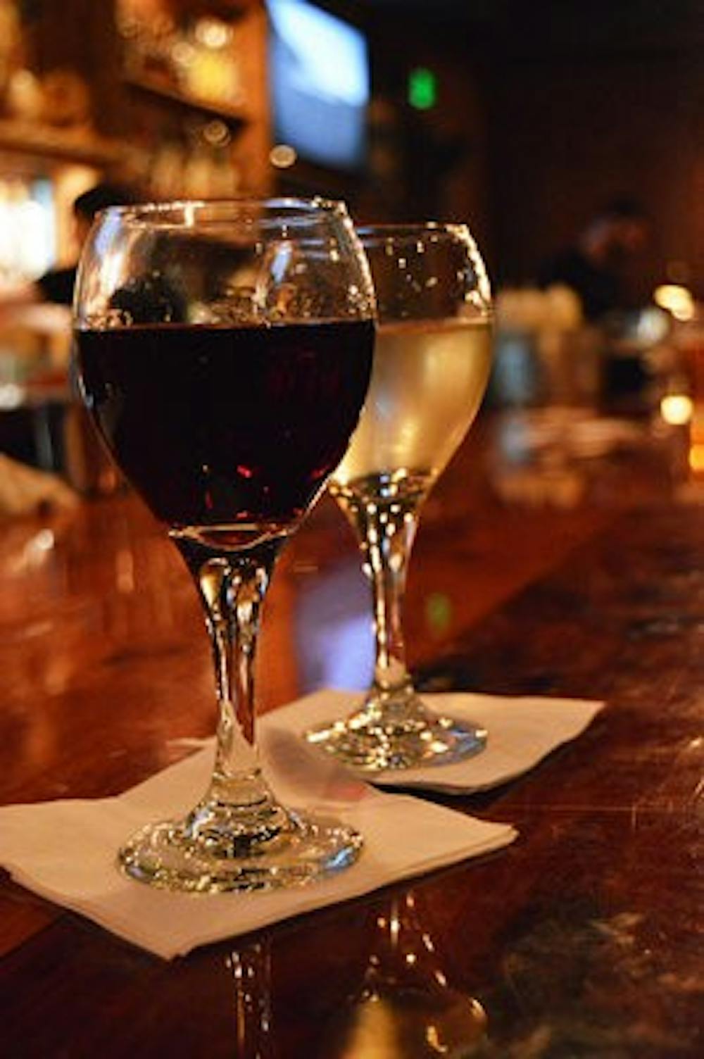 Wine specials have become a regular event at many downtown businesses. (Emily Enfinger | Assistant Photo Editor)