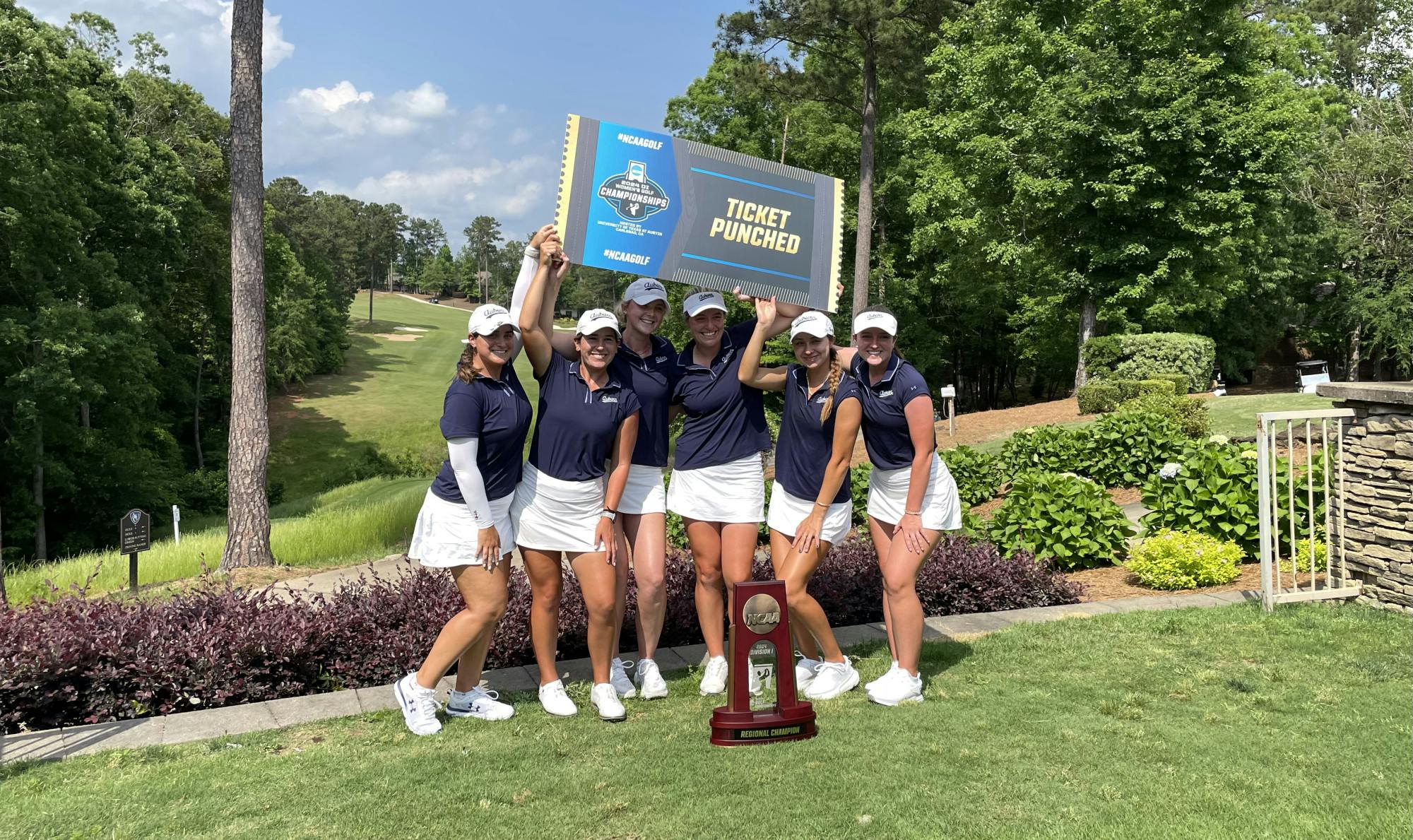 Auburn women's golf wins its regional, punches ticket to national championship