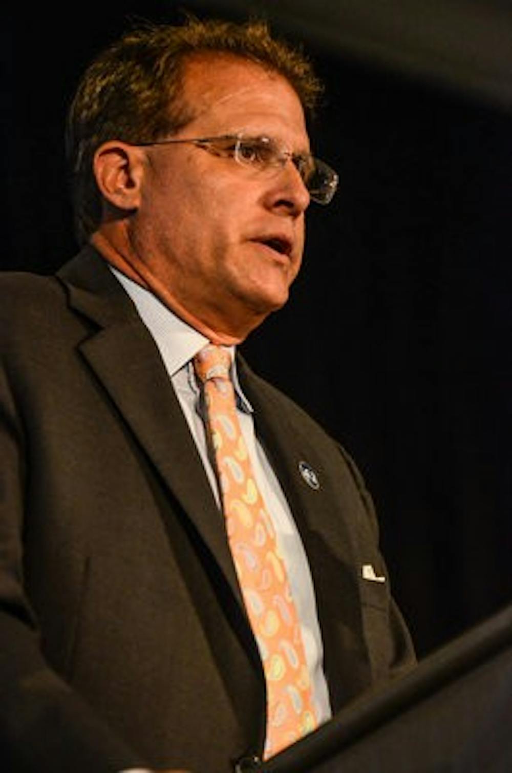 Gus Malzahn speaks at SEC Media Days.

Raye May / PHOTO & DESIGN EDITOR