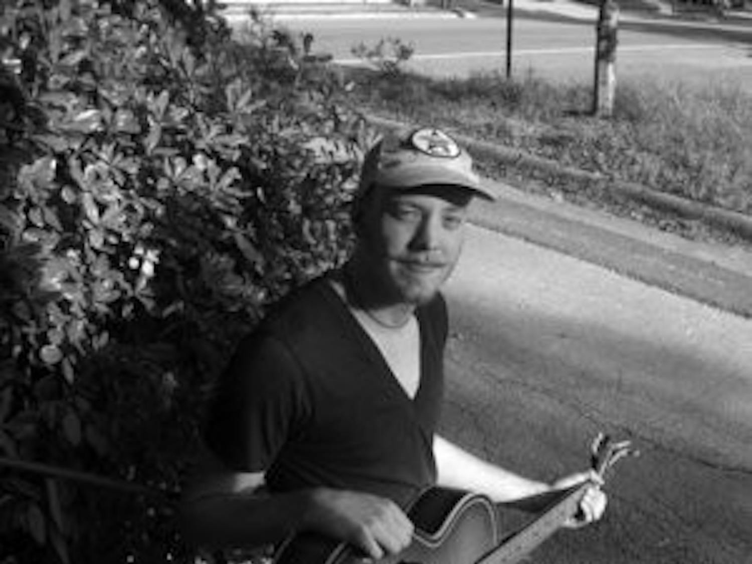 Chandler Jones and his band, Adventure the Great, will be one of the performances Saturday at Pebble Hill as part of The Gnu's Room's music festival. (Alison McFerrin / COMMUNITY BEAT REPORTER)