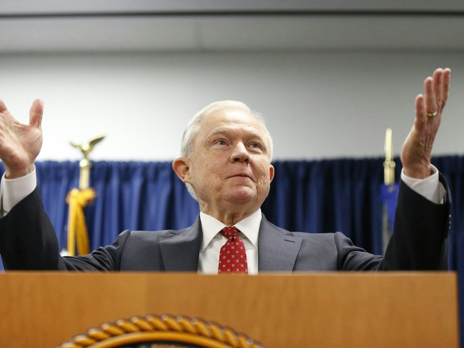 Jeff Sessions blasts sanctuary cities in Philadelphia appearance