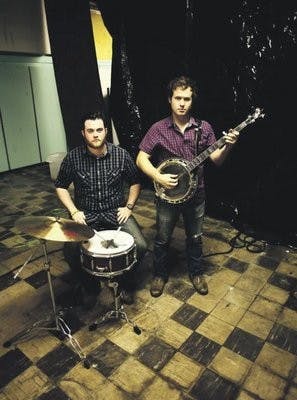 Matt Pike (left) and Kyle Humphrey of Lonely Wolves will be playing at The Gnu's Room Friday, Jan. 18. (Courtesy of Ryan Russell)