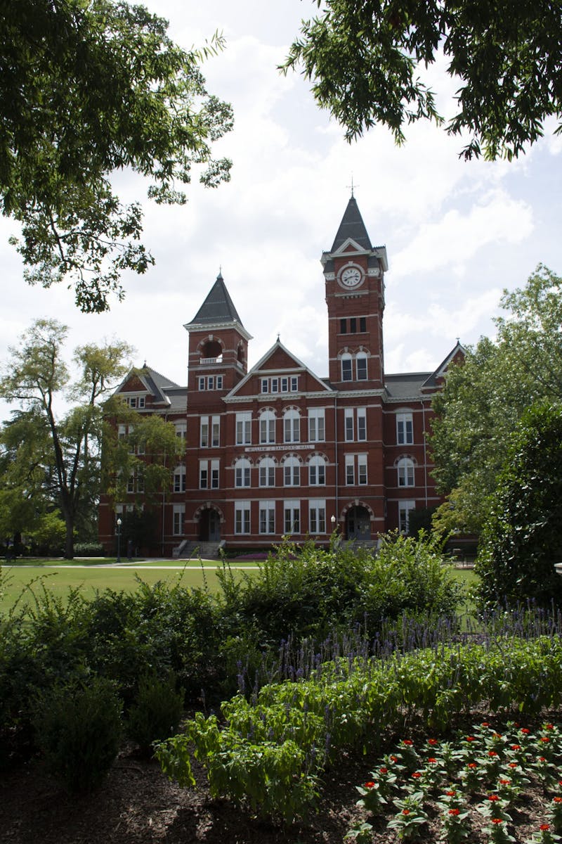 Samford Hall at Auburn University on Aug. 26, 2020, in Auburn, Ala.