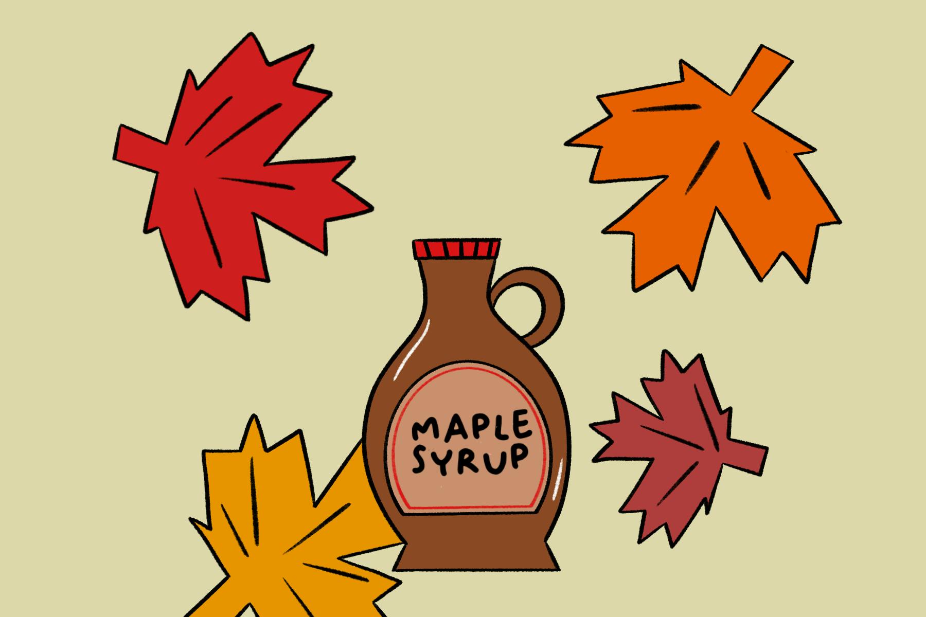 Maple Syrup Graphic