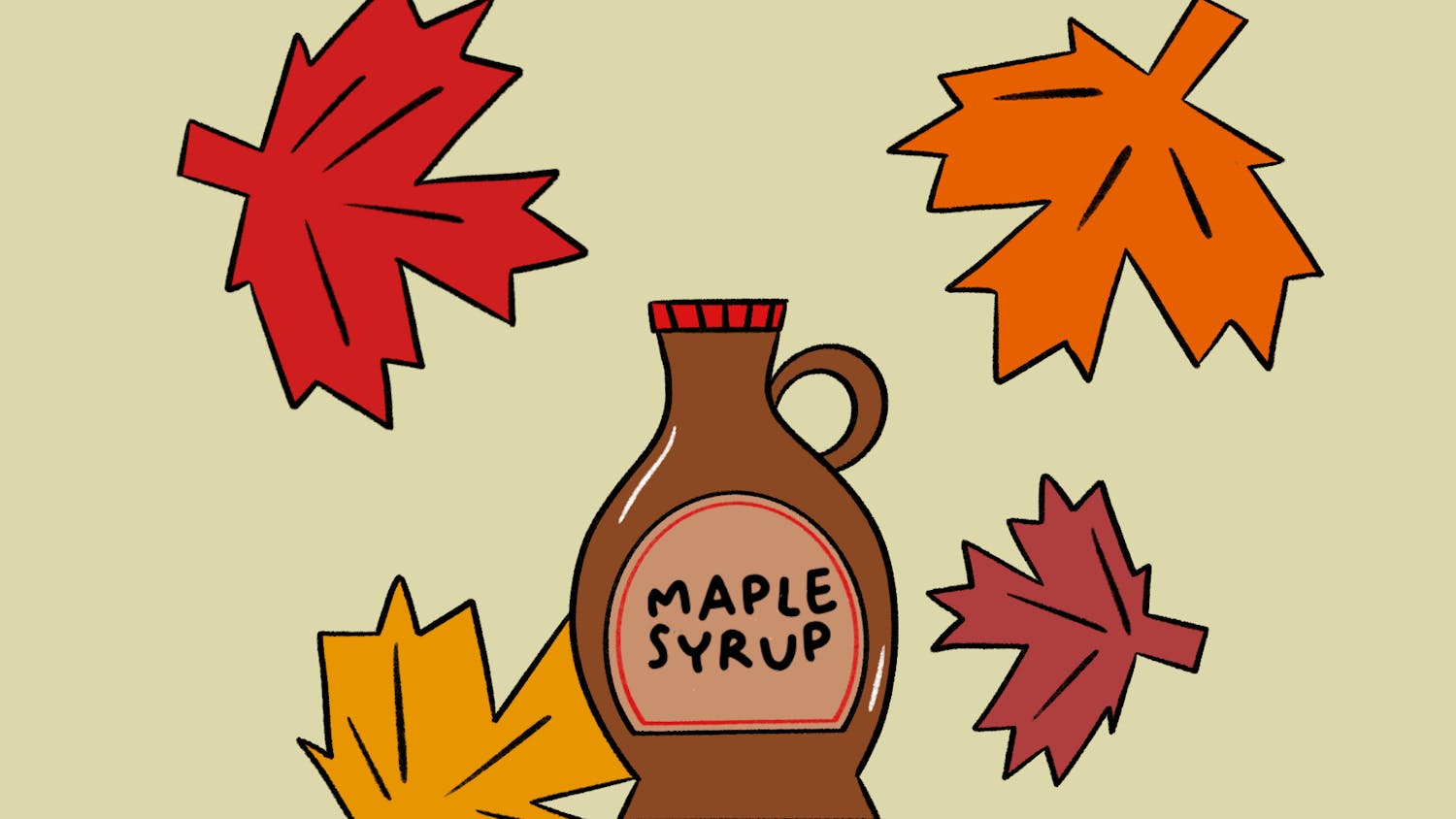 Maple Syrup Graphic
