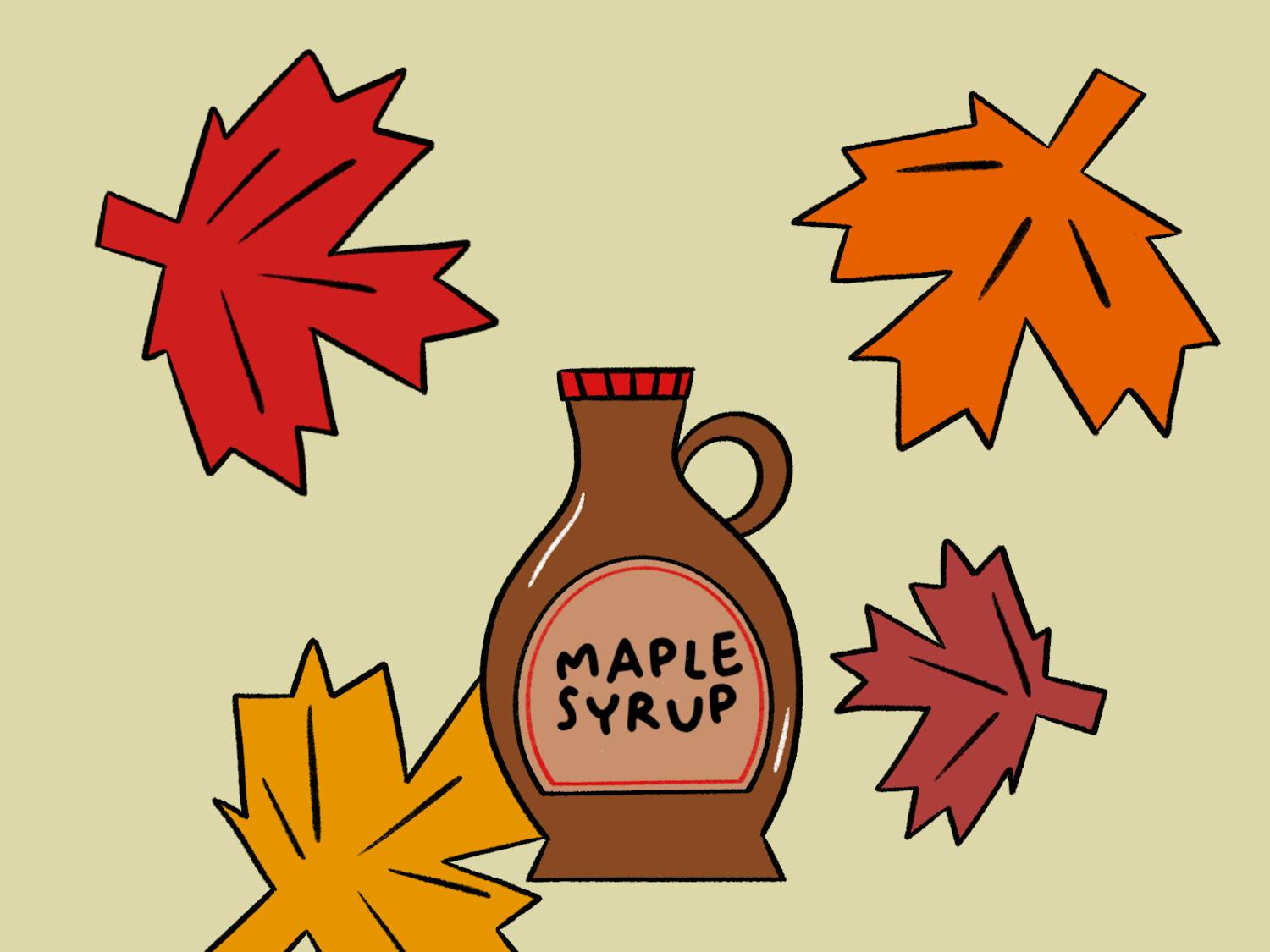 Maple Syrup Graphic