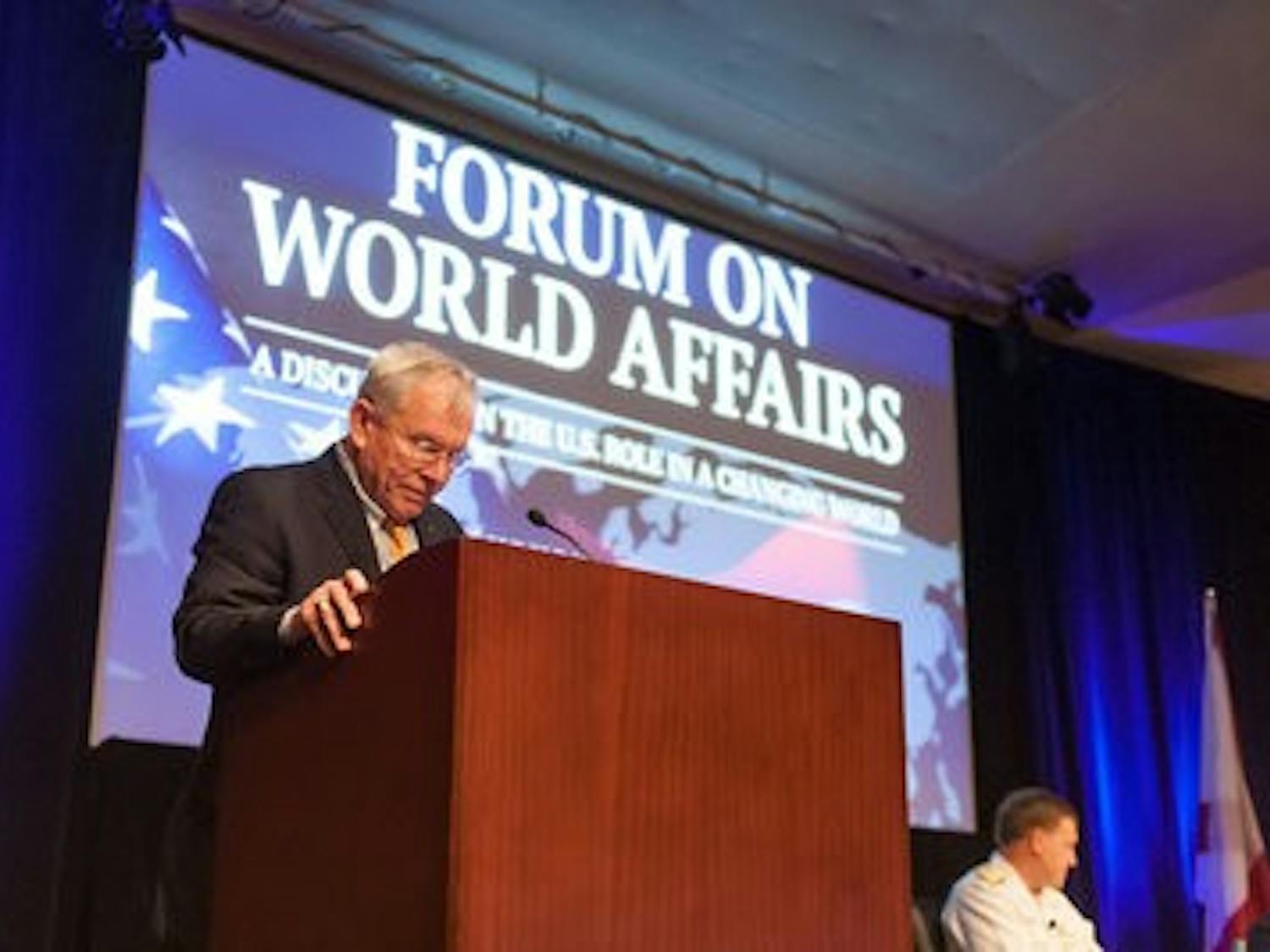 NSA Head, Senator Speak On World Affairs at Forum