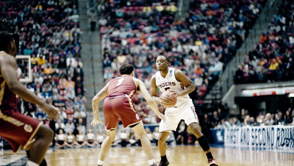 Mustapha Heron (5) during Auburn vs. College of Charleston on March 16, 2018 in San Diego, Calif.
