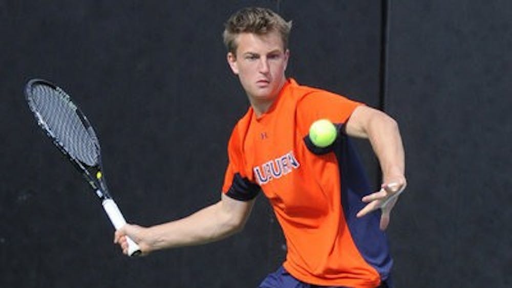 <p>The men's tennis team at Auburn is getting set to start their spring season this Sunday against the Citadel. (Photo contributed by Auburn Athletics)</p>