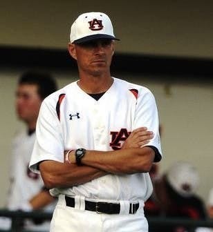 Coach John Pawlowski looks on in Auburn's final game. (Courtesy of Todd Van Emst)