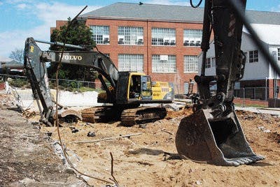 contruction; Dunstan Hall