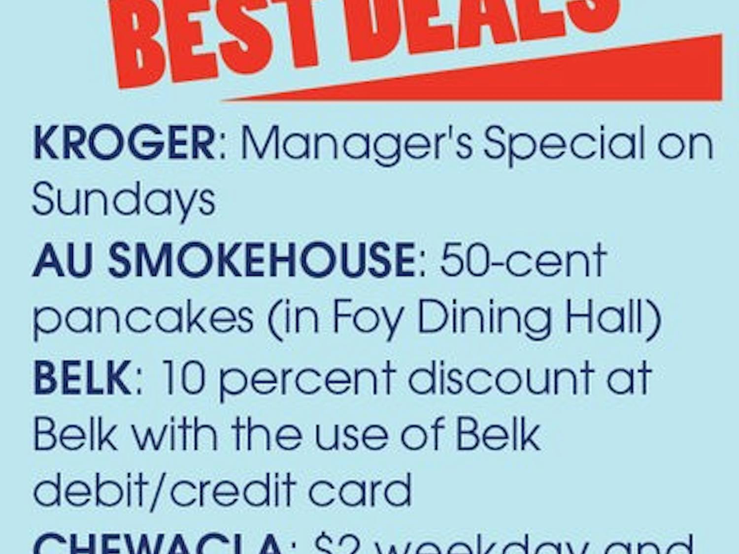 Best Deals Graphic Welcome Back Tab