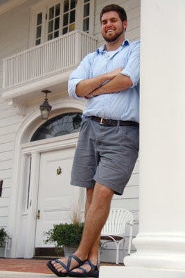 Nathan Warner, junior in ecological engineering, was awarded the Morris K. and Stewart L. Udall scholarship. (Rebekah Weaver / Assistant Photo Editor)