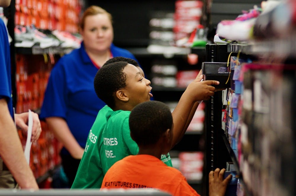 Academy Sports sponsors children at the Boys and Girls Clubs of Greater Lee County on Wednesday, July 18, 2018 in Auburn, Ala.