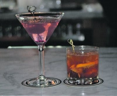 The Princess Leigh Cheri and an Old Fashioned are examples of
Avondale's timeless feel and new concoctions. (Raye May / PHOTO EDITOR)