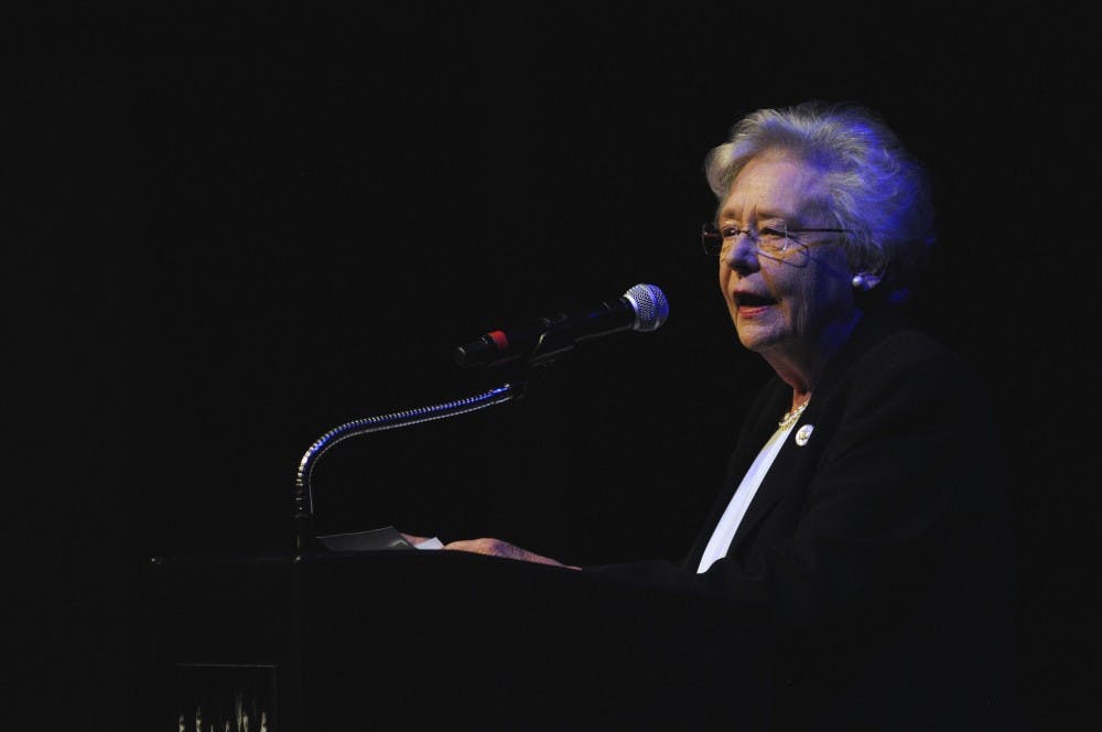 Governor Kay Ivey speaks at 125 Years of Auburn Women Reception on Thursday, Oct. 25, 2017 in Auburn, Ala.