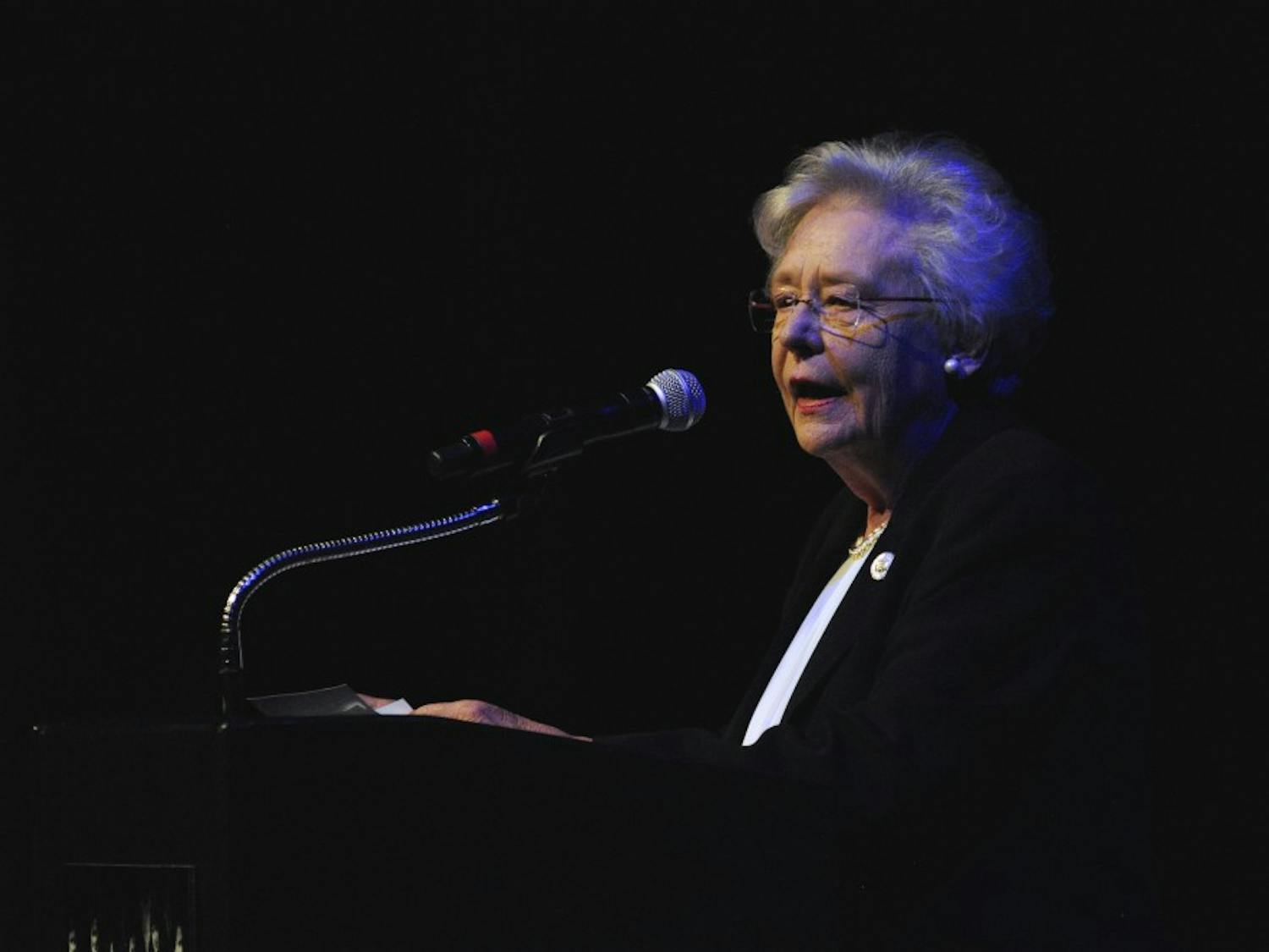 Governor Kay Ivey speaks at 125 Years of Auburn Women Reception on Thursday, Oct. 25, 2017 in Auburn, Ala.