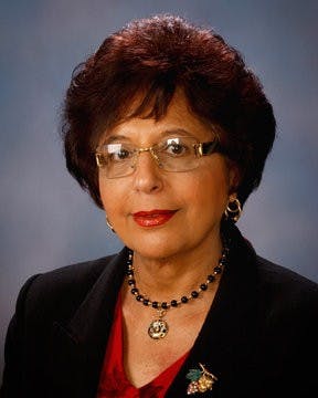 Samia Spencer, native Egyptian, is a professor of French. (contributed by samia spencer)