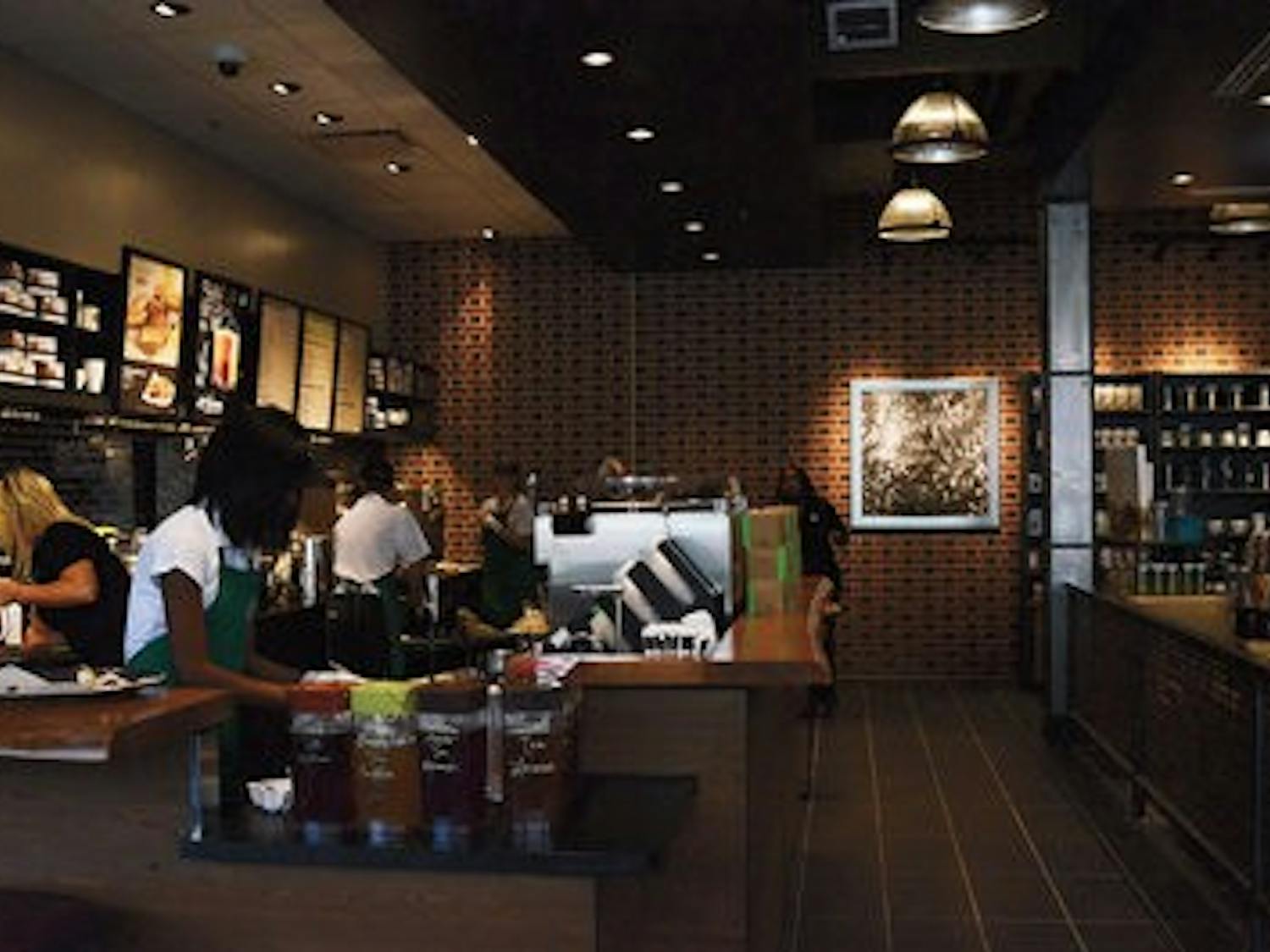 Starbucks Lowder Lounge Harbert Hall 2014