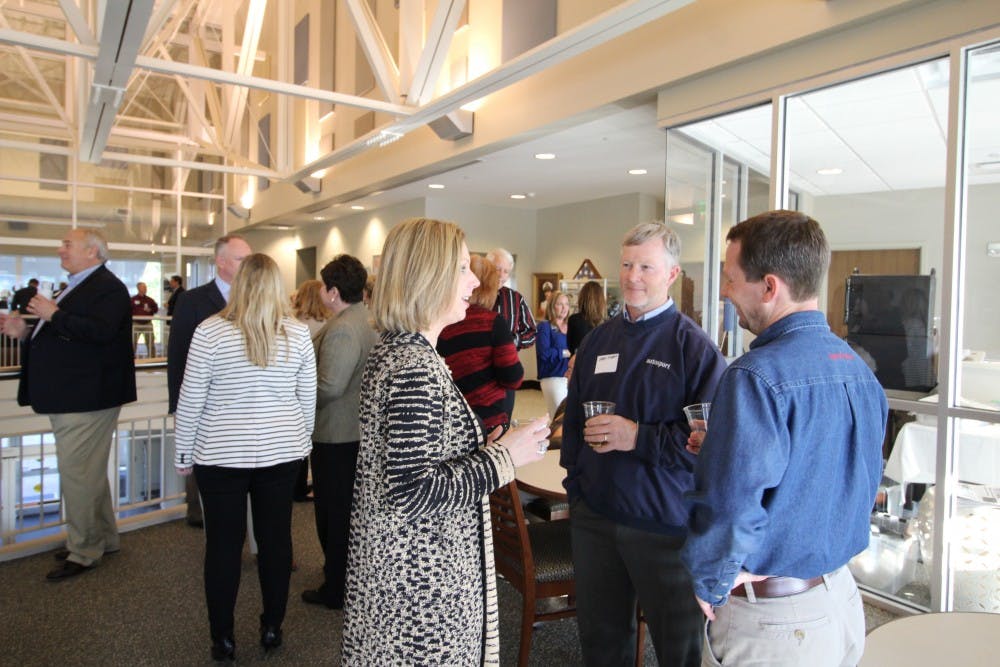 Members of the Auburn-Opelika community attend the joint chambers of commerce legislative dinner on April 17, 2018.