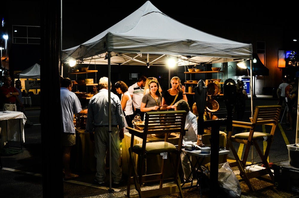 Vendors sold homemade goods at the SummerNight Downtown Art Walk Friday, June 13.

Raye May / PHOTO & DESIGN EDITOR