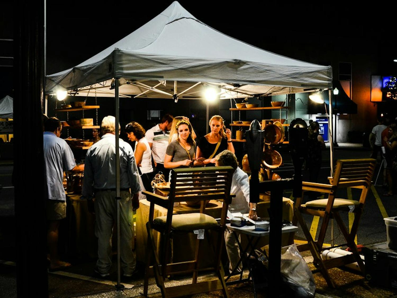 Vendors sold homemade goods at the SummerNight Downtown Art Walk Friday, June 13.

Raye May / PHOTO & DESIGN EDITOR